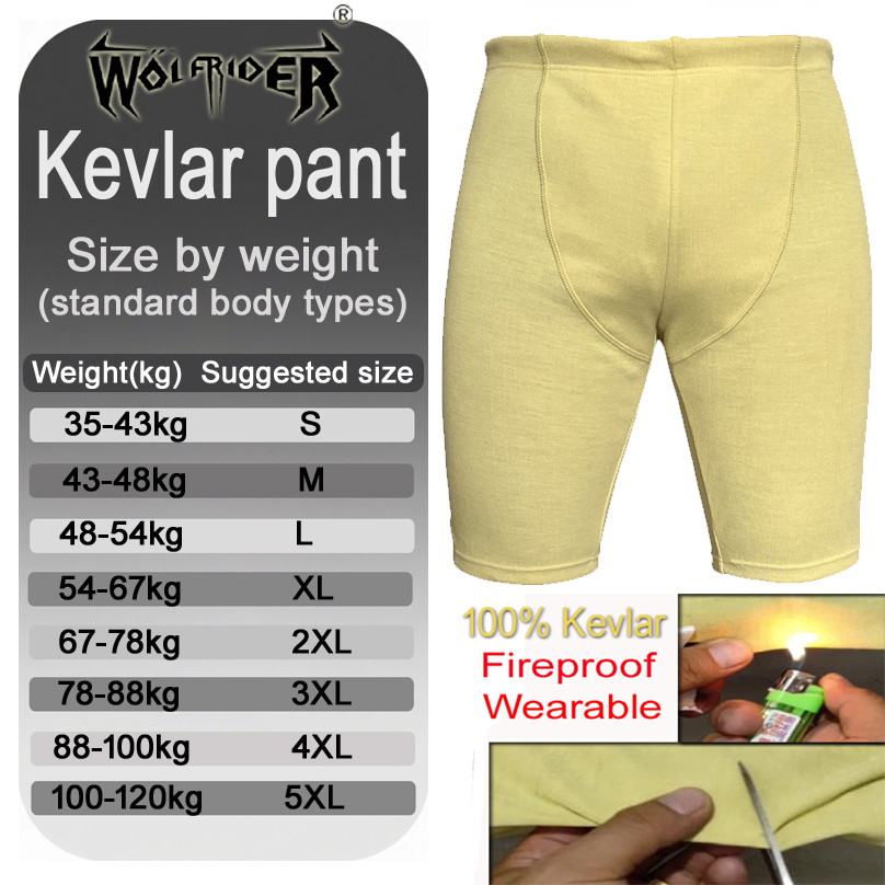 Motorcycle Gear Essentials - Calções de motociclista, calças de Kevlar,
