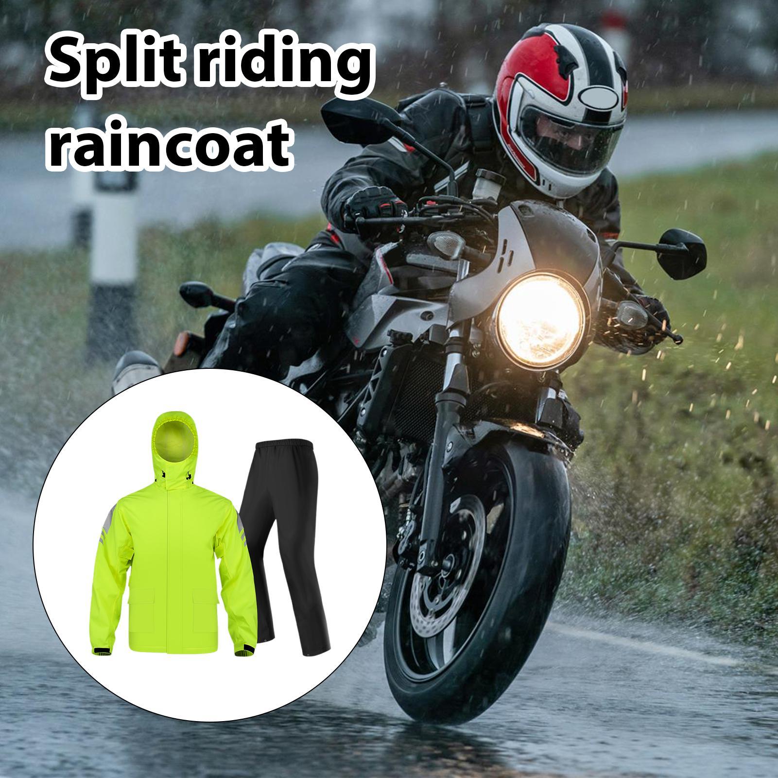 Motorcycle Gear Mens - Conjuntos de Chuva Impermeáveis para Homens,