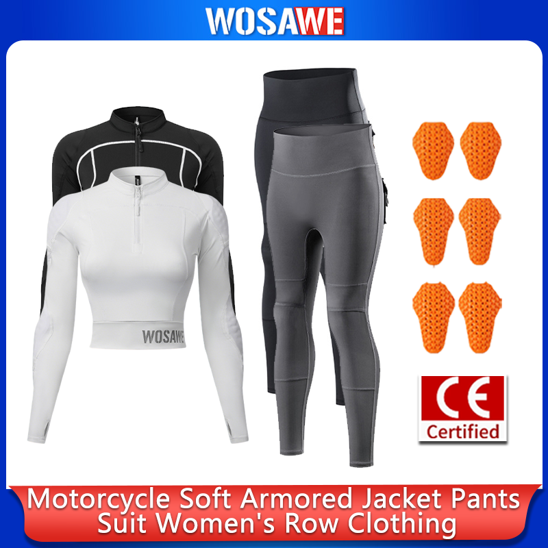 Motorcycle Gear Full Suit - Conjunto de Roupa para Motocicleta Feminina