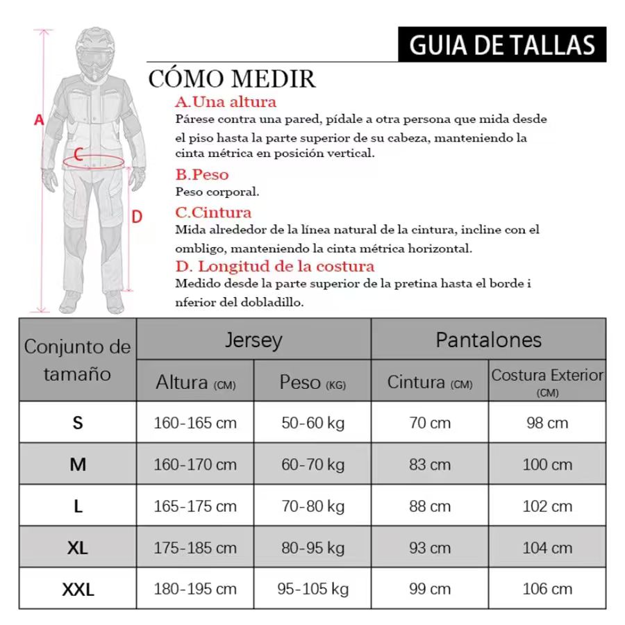 Conjunto de Equipamentos para  - Motorcycle Gear Full Suit avaliação e preço
