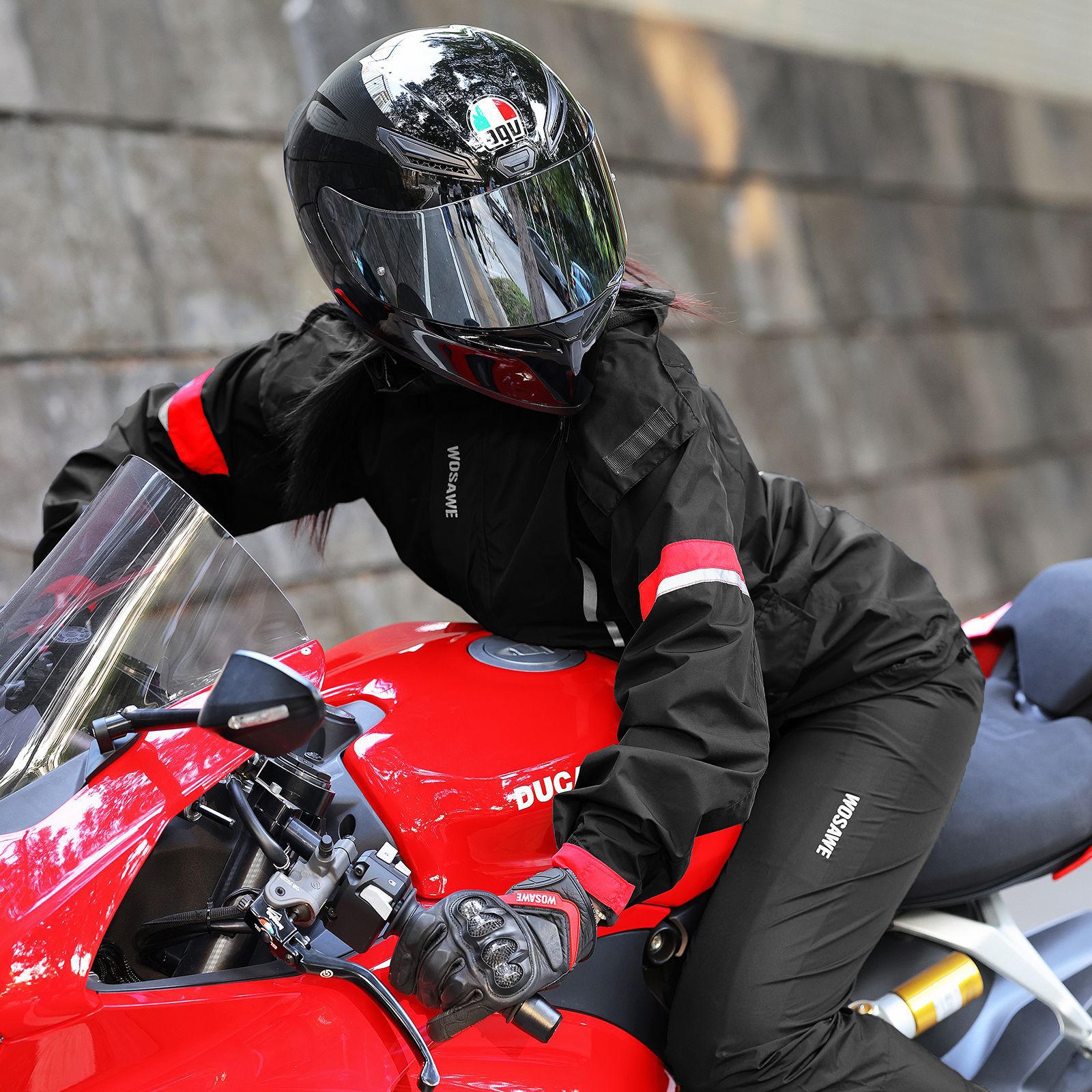 Conjunto de Chuva para Motocic - Motorcycle Gear Full Suit avaliação e preço
