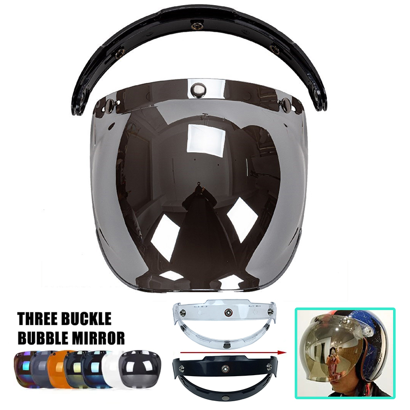Capacete bolha viseiras capace - Motorcycle Gear Vintage avaliação e preço