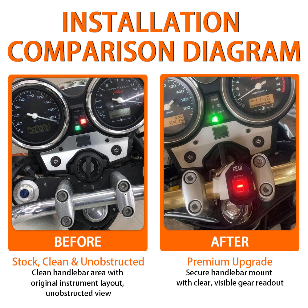 Suporte Indicador de Posição d - Motorcycle Gear Selector avaliação e preço