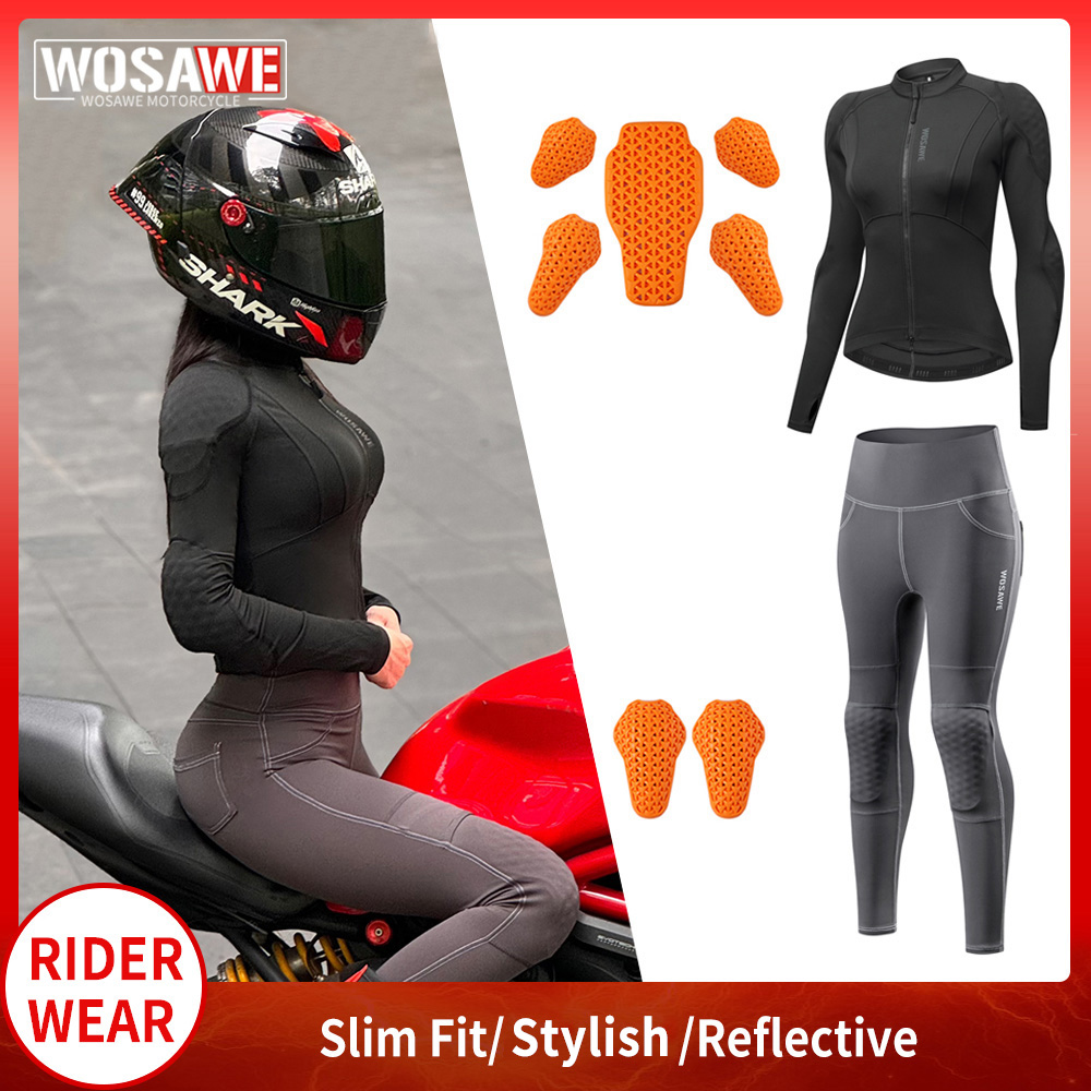 Conjunto de Jaqueta e Calças p - Motorcycle Gear Full Suit avaliação e preço