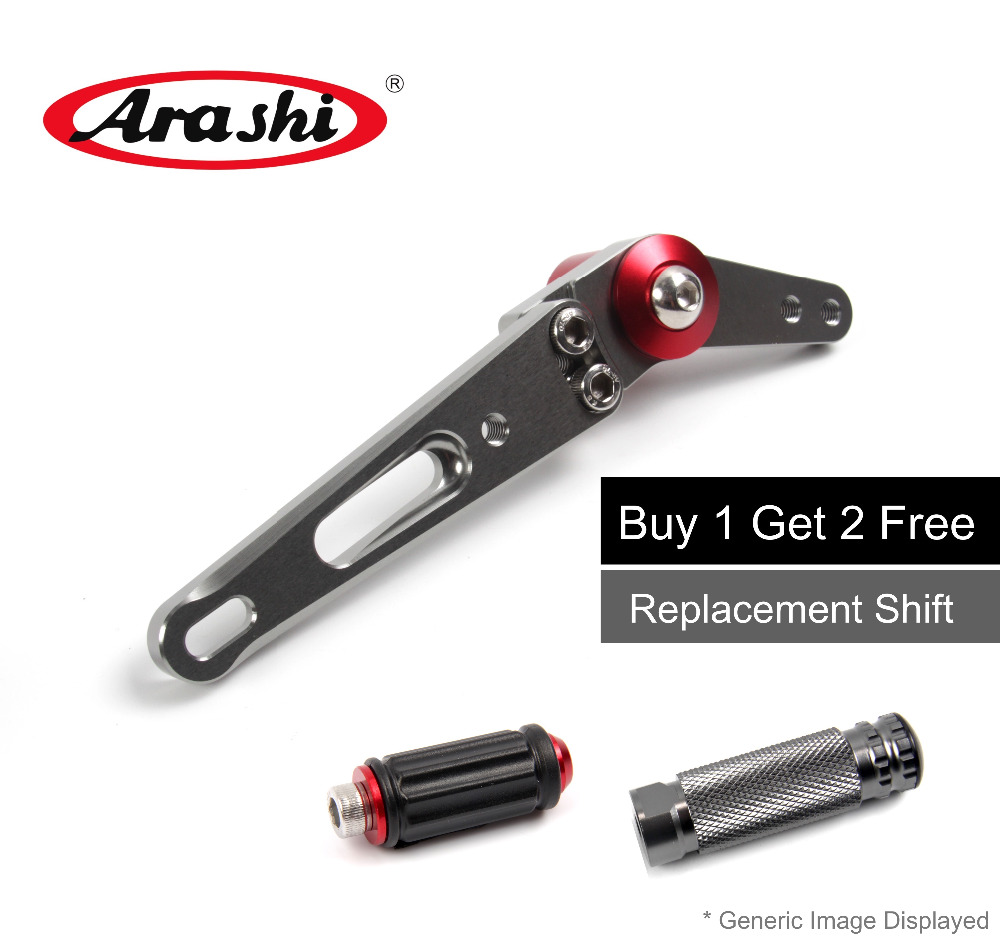Arashi ajustável rearsets subs - Motorcycle Gear Selector avaliação e preço