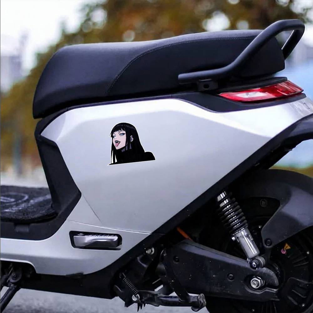 Adesivo de Carro com Menina An - Motorcycle Gear Auto avaliação e preço