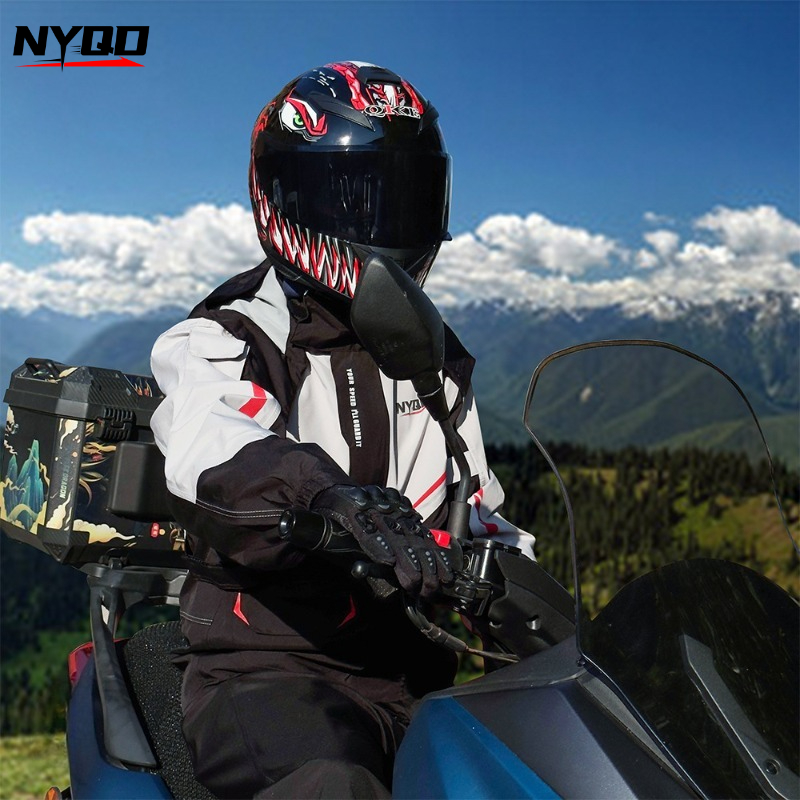 Conjunto de Roupa de Chuva par - Motorcycle Gear Full Suit avaliação e preço