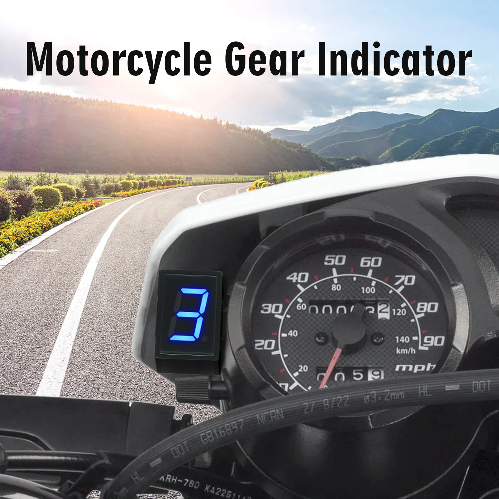 Indicador Digital de Marcha Un - Motorcycle Gear Selector avaliação e preço